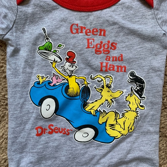 Dr. Seuss Green Eggs and Ham Infant Onesie - Picture 2 of 5